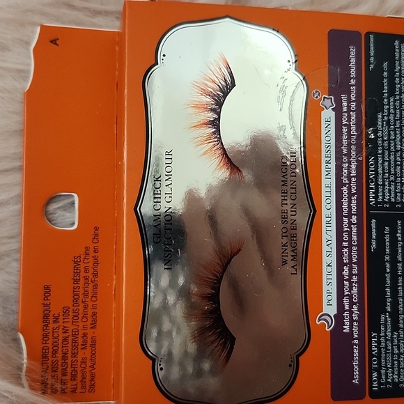 Brand New KISS HALLOWEEN INSPIRED False Lashes & DIY Stickers - Picture 2 of 3